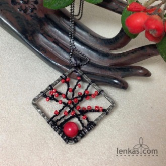 Branches with Berries Pendant